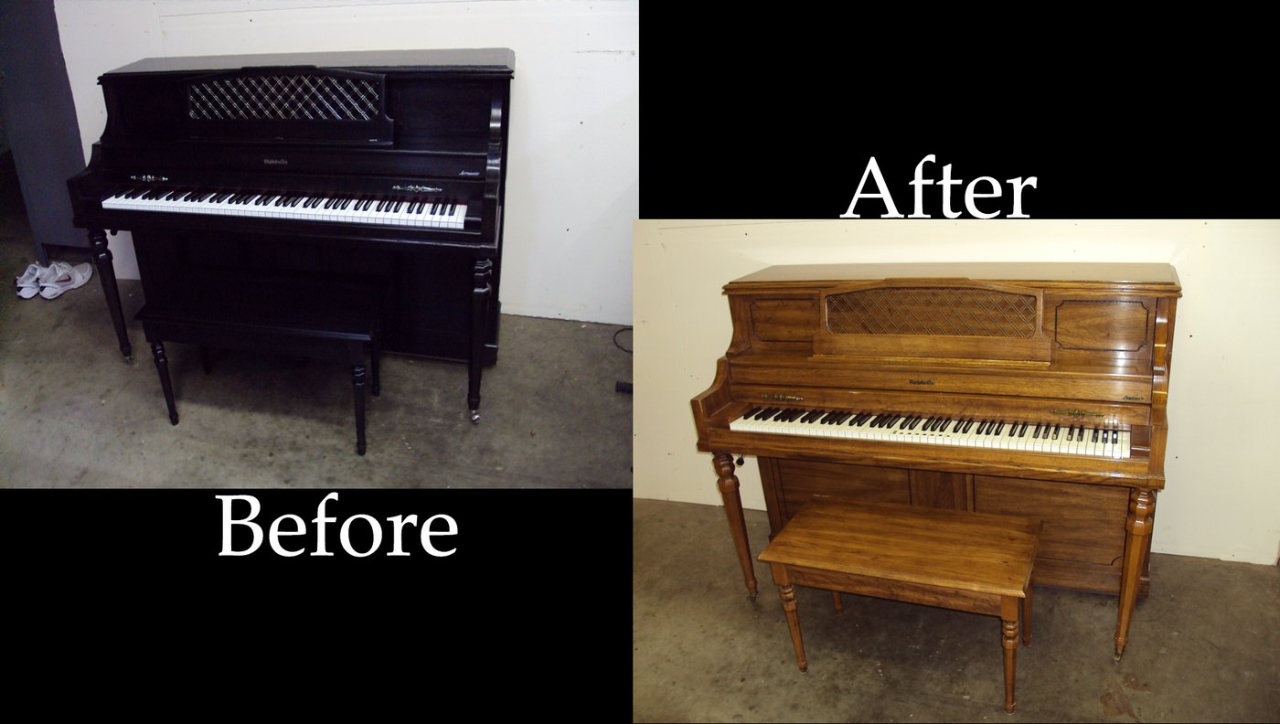 Baldwin piano refinished