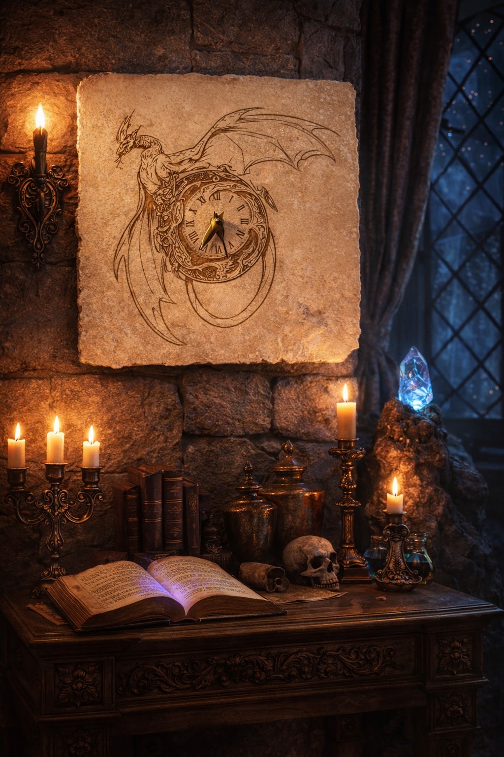 Dragon Time Piece